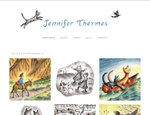 Tablet Screenshot of jenniferthermes.com